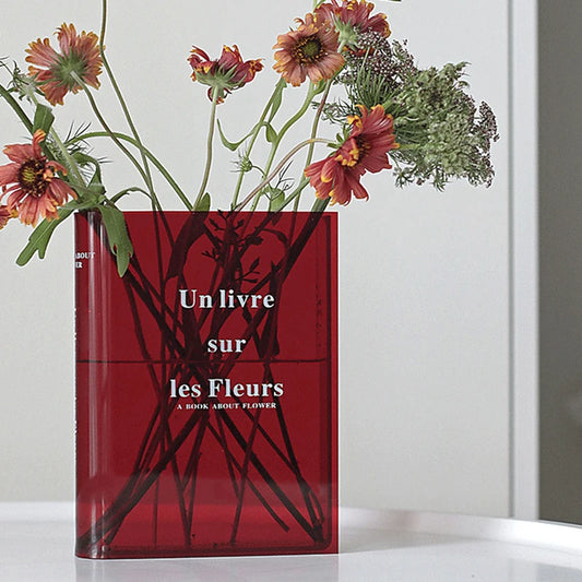 Un livre sur les Fleurs Acrylic